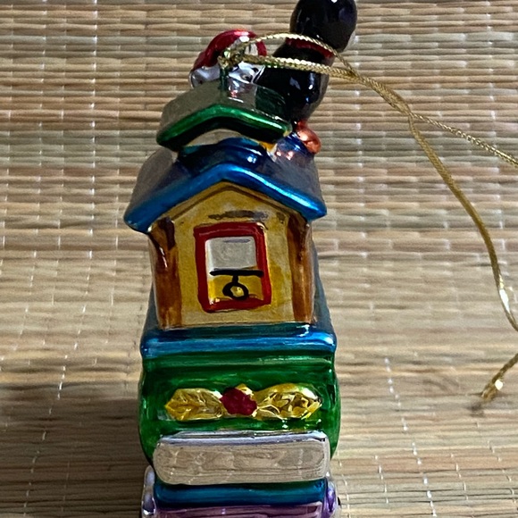 CocaCola Train Christmas Ornament w/ Cute Penguin - Picture 5 of 8